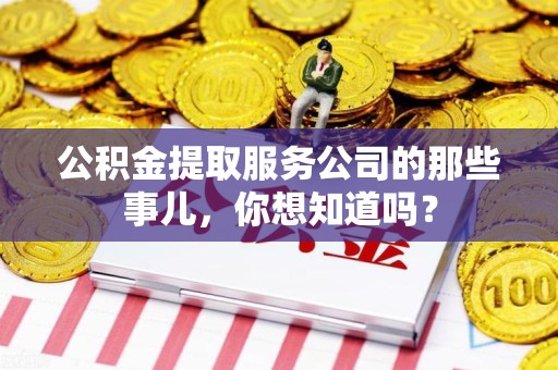 泾县公积金提取服务公司的那些事儿，你想知道吗？
